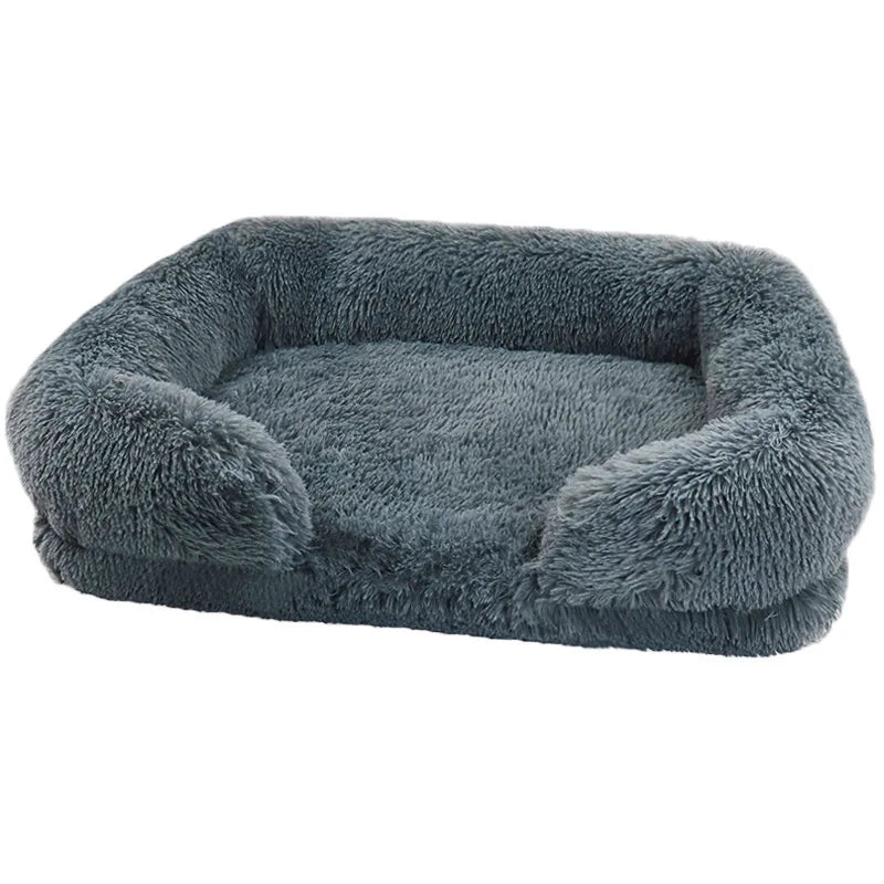 Dog Bed Dog Plush Pet Bed Winter Thickened Pad Dog Sleeping Bed