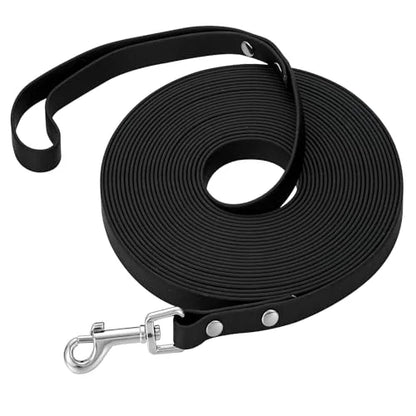 Dog Leash Waterproof Training Recall Long PVC Pet Leashes