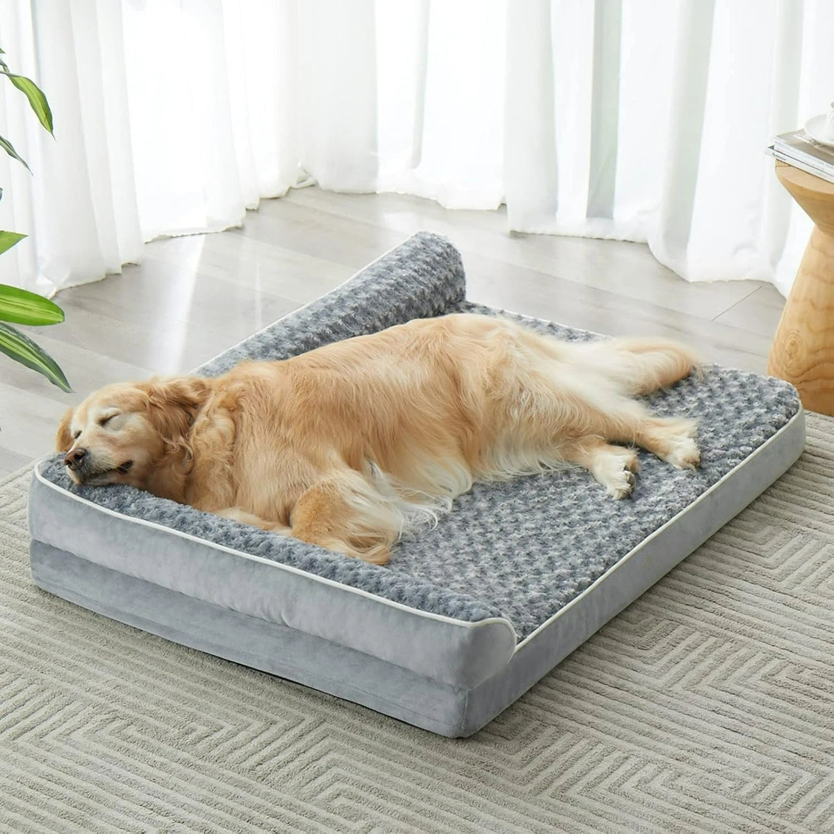 Orthopedic Dog Bed for Large Dogs – Waterproof Sofa-Style Bed