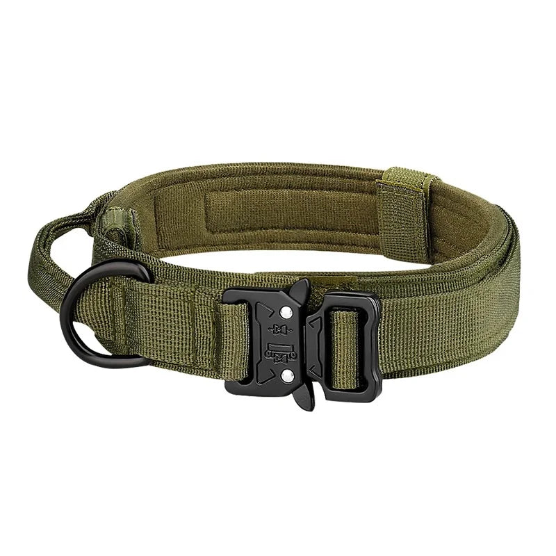 Outdoor Tactical Dog Collar Metal Buckle Collar for Dog Pet