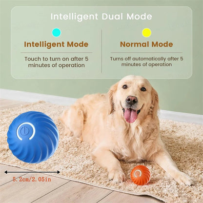 Smart Dog Toys Ball Electronic Interactive Pet Toy Moving Ball