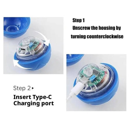 Smart Dog Toys Ball Electronic Interactive Pet Toy Moving Ball