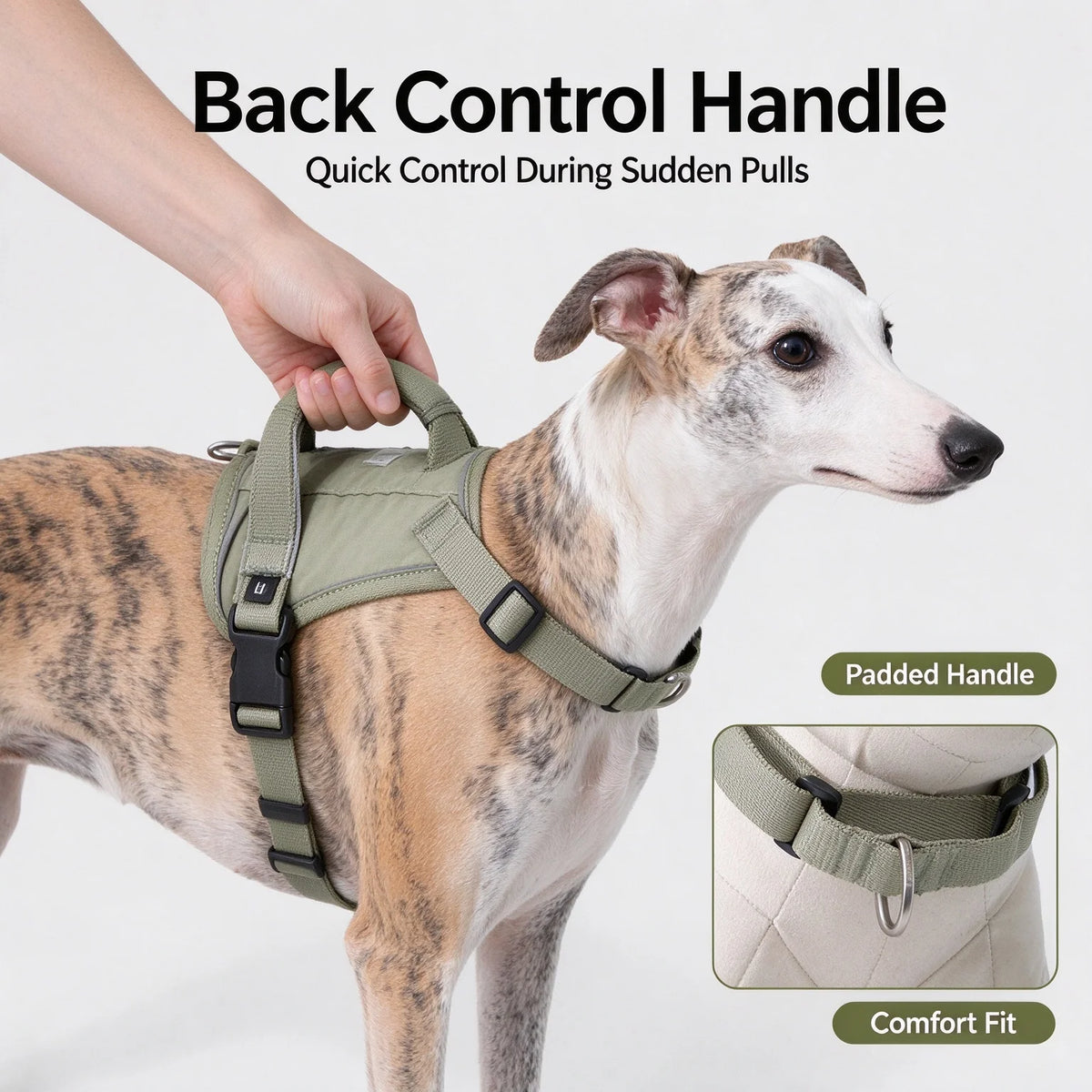 Dog Harness No Pull Easy On Escape Proof Adjustable Reflective Breathable