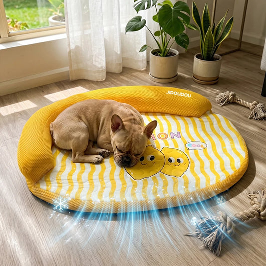 1 Piece Spring and Summer Pet Sofa Bed, Removable and Washable Dog Bed
