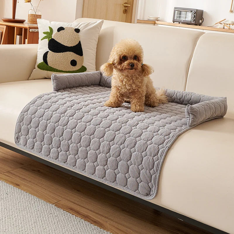 Thickened Pet Sofa Cushion Anti-Scratch Non-Slip Dog And Cat Sleeping Nest