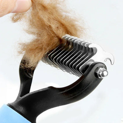 Pet Cat Hair Removal Comb Brush Dog Grooming Shedding Tools