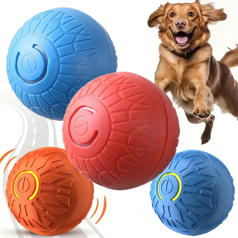 Smart Dog Toy Ball Automatic Interactive Pet Chew Toy