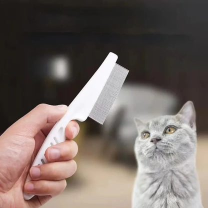 Pet Hair Shedding Comb Stainless Steel Flea Comb