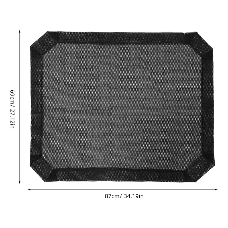 Elevated Pet Bed Mesh Cover Replacement Cot Mattress Breathable