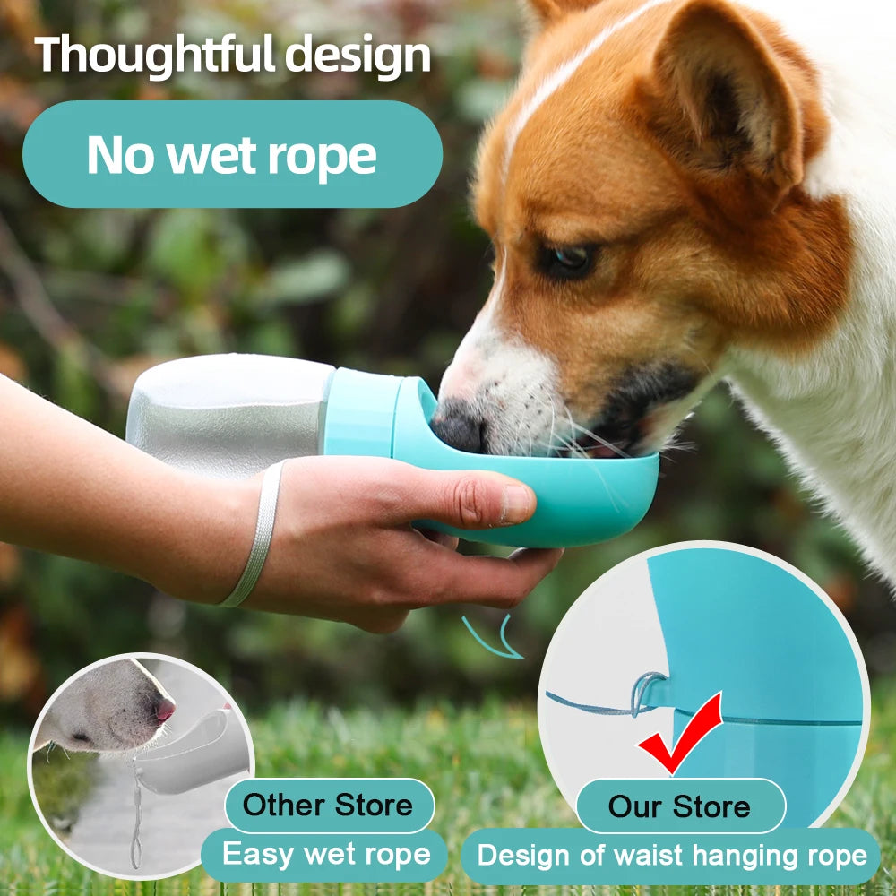 Portable Pet Drinking Bottle For Small Medium Dogs