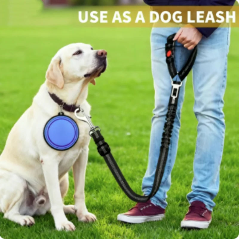 Reflective Pet Dog Car Seat Belt Puppy Collar
