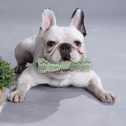 Dog Toothbrush Durable Dog Chew Toy Stick Soft Rubber Tooth