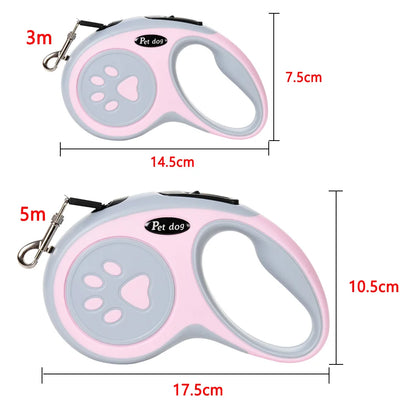 3 Meters 5 Meters Nylon Pet Dog Leash For Small Medium Dogs
