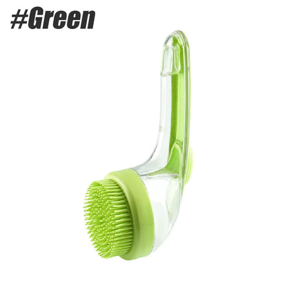 Pet Bathing Brush Long Handle Dog Cleaning Brush