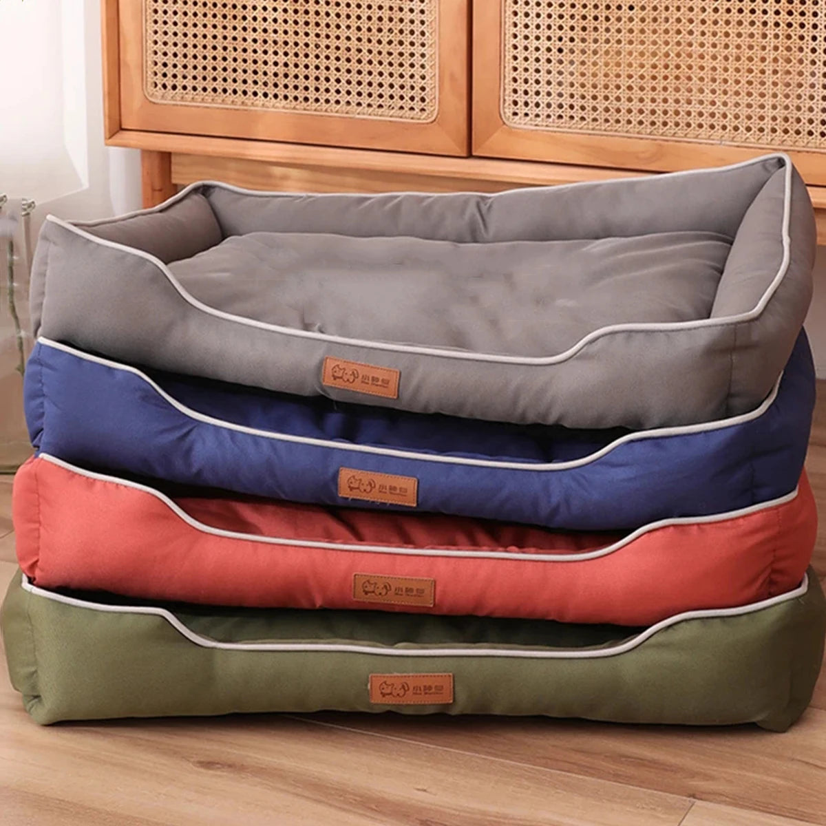 Four Season Square Dog Bed for Large Dog Mattress Bite-resistant