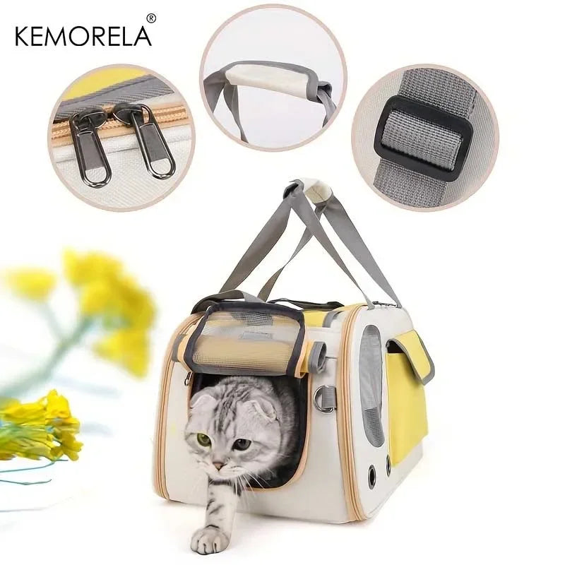 1Pcs Portable Pet Carrier Cat Bag For Cats And Dogs