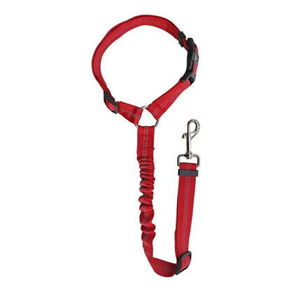 Reflective Pet Dog Car Seat Belt Adjustable Puppy Collar Leash