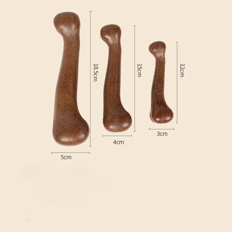 Natural Non-Toxic Indestructible Dog Bone Chew Toy