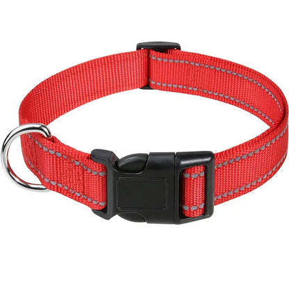 10 Colors Pet Dog Collar Nylon Neck Collar for Small Mdium