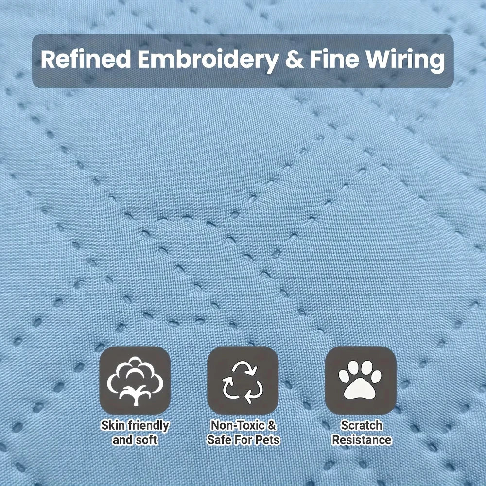 1PC A Pet Cooling Pad Ceiling Washable And Anti Slip Bottom