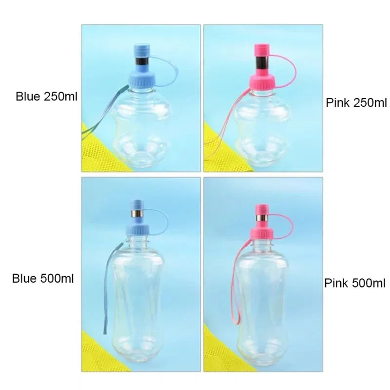 250ml 500ml Sport Pet Dog Water Bottle For Kitten Cat Drinking Fountain Automatic Slow Water Dispenser Plastic Travel Dog Bowl