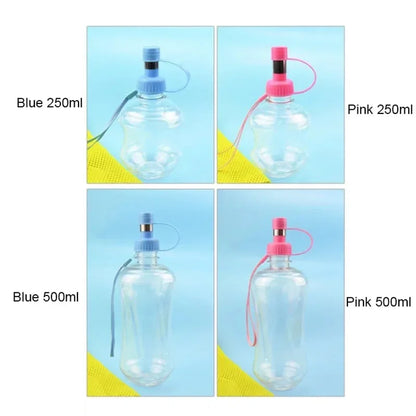 250ml 500ml Sport Pet Dog Water Bottle For Kitten Cat Drinking Fountain Automatic Slow Water Dispenser Plastic Travel Dog Bowl