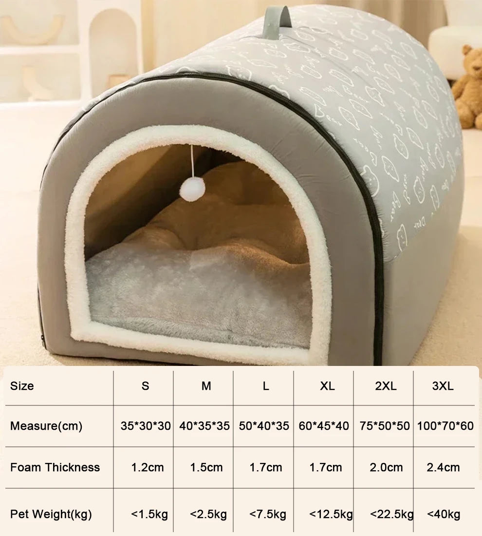 Hot Winter Warm Dog Removable Pet Dog Bed Cozy Pet Nest
