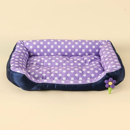 Soft Square Large Dog Sofa Elastic Dog House Cushion Winter