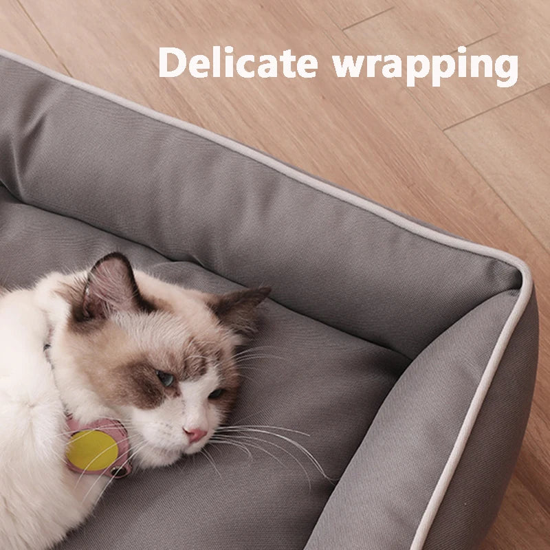 Four Season Square Dog Bed for Large Dog Mattress Bite-resistant