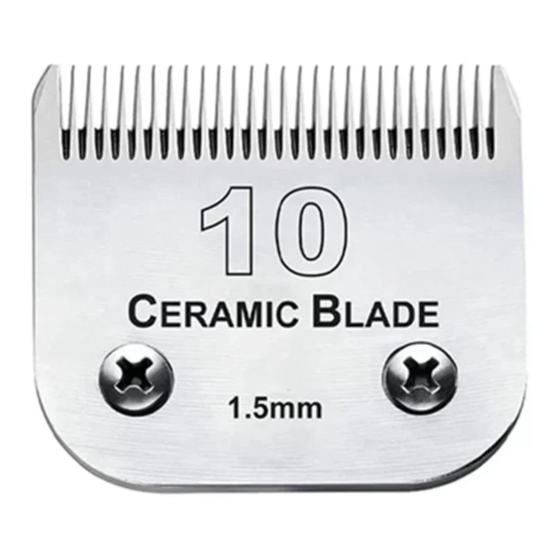 Detachable Pet Grooming Dog Trimmer Replacement Ceramic Blade Compatible