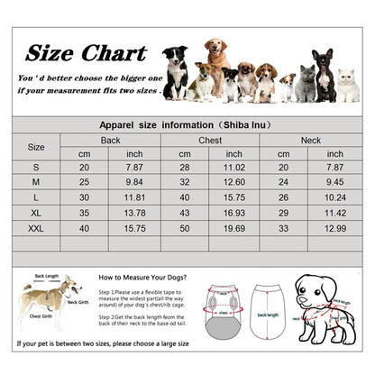 Winter Warm Thicken Dog Jumpsuits Pet Puppy With Hoodie Jacket Coat