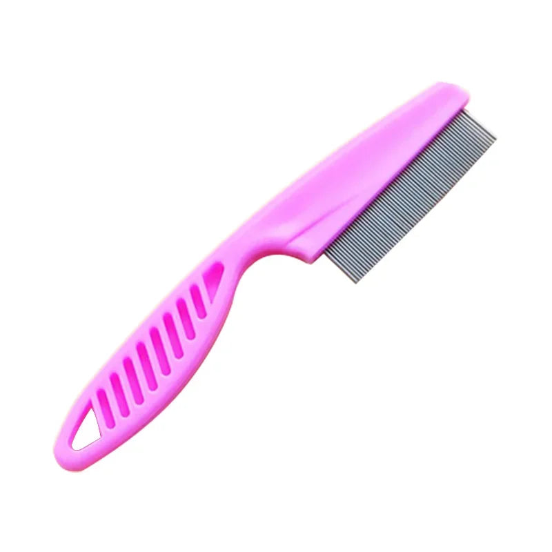 Pet Hair Shedding Comb Stainless Steel Flea Comb