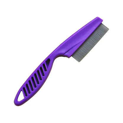 Pet Hair Shedding Comb Stainless Steel Flea Comb