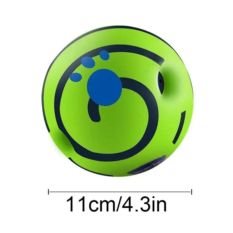 Dog Toy Wobble Wag Giggle Glow Ball Interactive Toy Fun