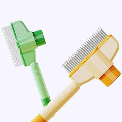 Dog Comb Pet Hair Remover One Button Dogs Brush