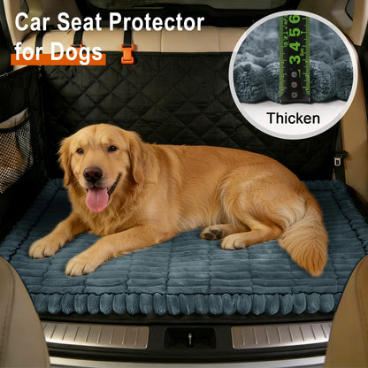 Backseat Dog Bed Mat for Car Dog Car Seat Cover for Back Seat