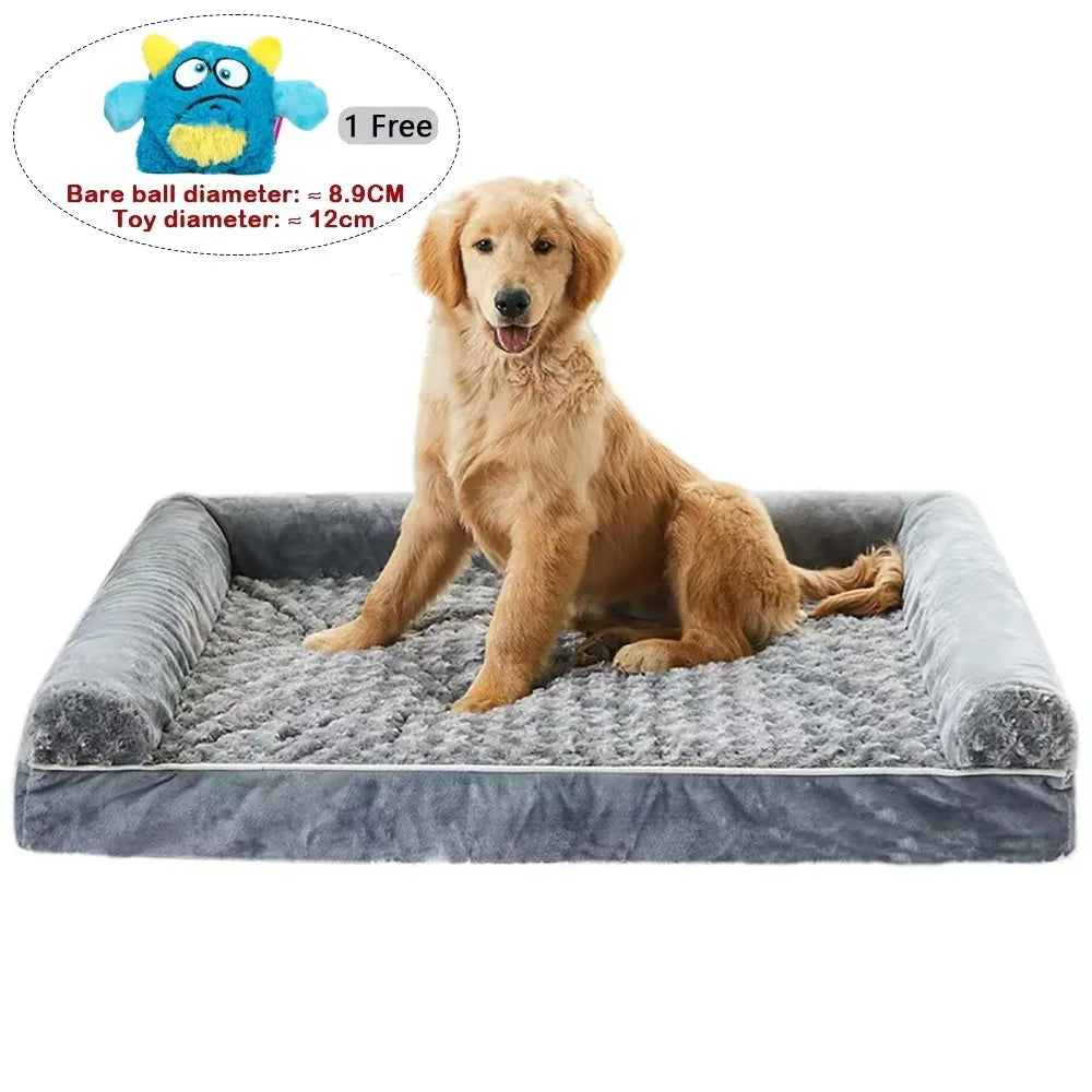 Dog Bed Memory Foam Mat Dog Accessories Waterproof