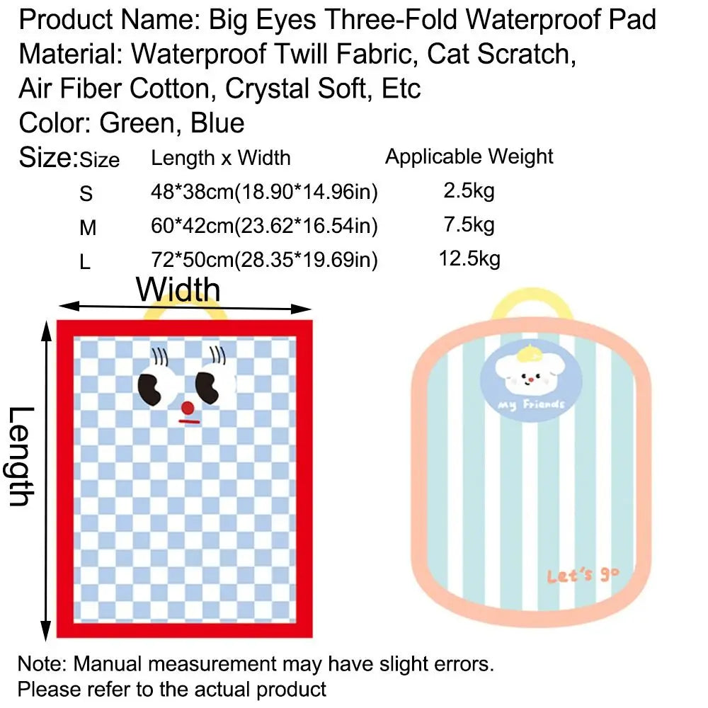 Washable Cartoon Pet Cooling Mat anti-scratch Ice Gel Dog Cat Sleeping Pad