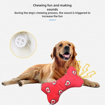 Dog Plush Toy Pet Squeaky Toy Dog Bite-Resistant Clean