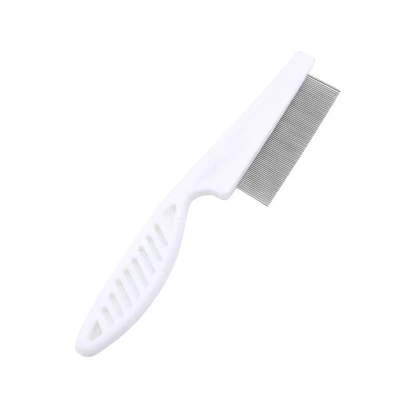 Pet Hair Shedding Comb Stainless Steel Flea Comb