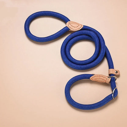 Adjustable Collar Harness Dog Leash Nylon Pet Lead Leash