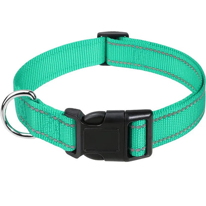 10 Colors Pet Dog Collar Nylon Neck Collar for Small Mdium