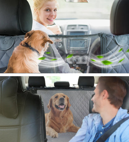 Dog Carriers Waterproof Rear Back Pet Dog Car Seat Cover