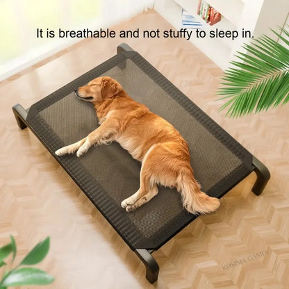 Breathable Dog Bed Summer Camping Cot for Large Dogs