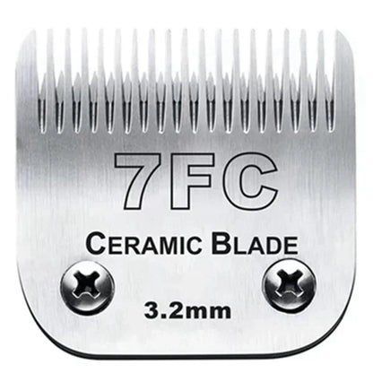 Detachable Pet Grooming Dog Trimmer Replacement Ceramic Blade Compatible