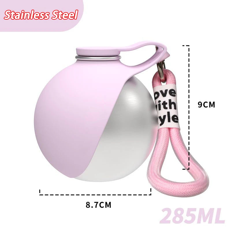 Dog Portable Dog Drinker 2-in-1 Silicon Lightweight Pet Supplies