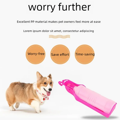 Dispenser Drinking Bowl Pet Supply For Small Large Dog Puppy Cat