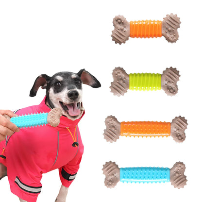 Dog Pet Toy Self-Entertainment TPR Bone-Shaped