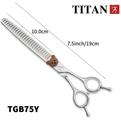 Professional Pet Grooming Shears Fishbone Teeth