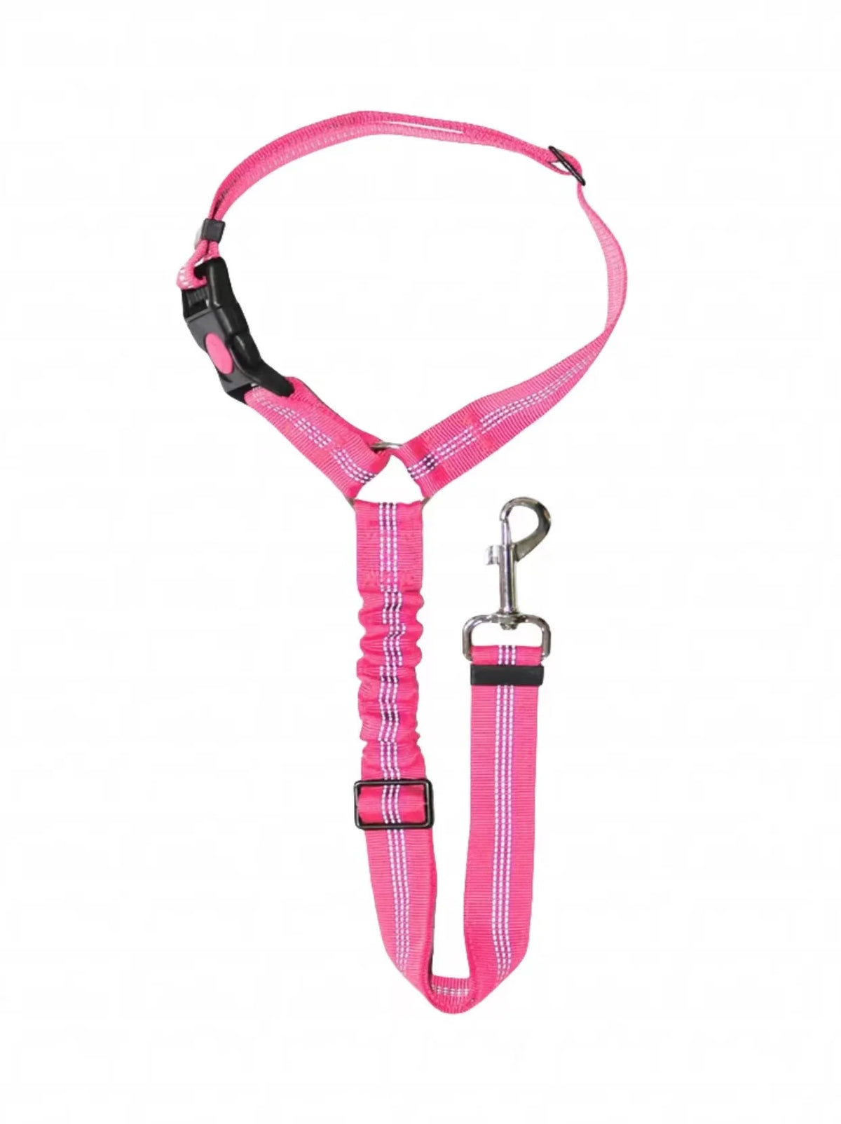Dog Car Seat Belt Headrest Adjustable Elastic Bungee